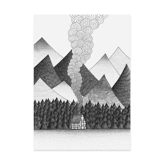 House Beneath The Mountains No. 1